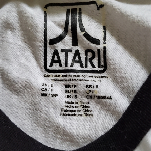 Retro Y2K Aesthetic Atari crop top - Picture 3 of 3
